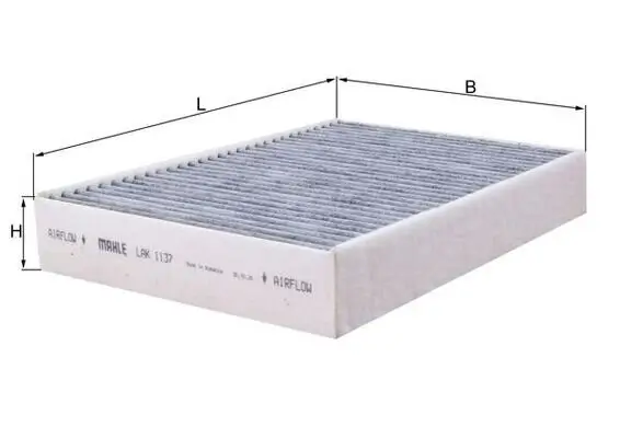 Filter, Innenraumluft KNECHT LAK 1137