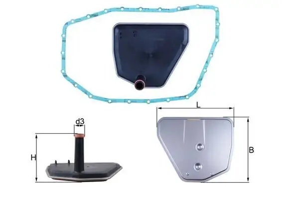 Hydraulikfilter, Automatikgetriebe KNECHT HX 235D