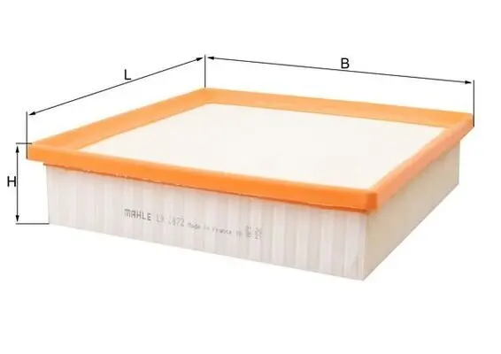 Luftfilter KNECHT LX 2872