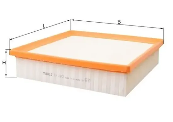 Luftfilter KNECHT LX 2872 Bild Luftfilter KNECHT LX 2872