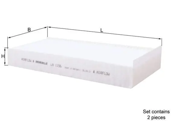 Filter, Innenraumluft KNECHT LA 1156/S
