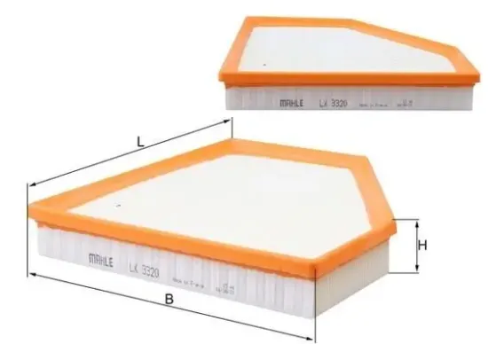 Luftfilter KNECHT LX 3320 Bild Luftfilter KNECHT LX 3320