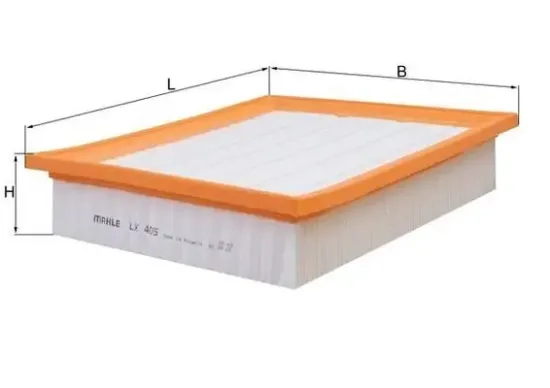 Luftfilter KNECHT LX 405 Bild Luftfilter KNECHT LX 405