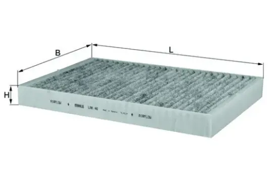Filter, Innenraumluft KNECHT LAK 46 Bild Filter, Innenraumluft KNECHT LAK 46