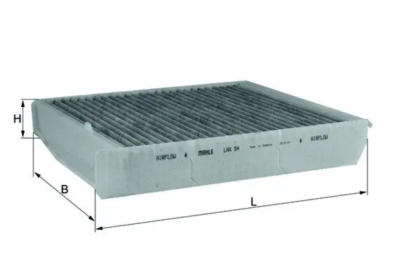Filter, Innenraumluft KNECHT LAK 54