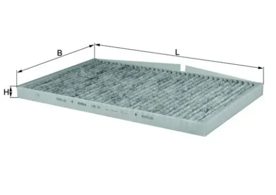 Filter, Innenraumluft KNECHT LAK 58 Bild Filter, Innenraumluft KNECHT LAK 58