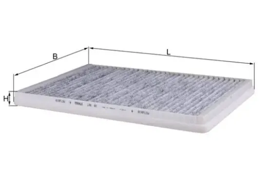 Filter, Innenraumluft KNECHT LAK 81 Bild Filter, Innenraumluft KNECHT LAK 81