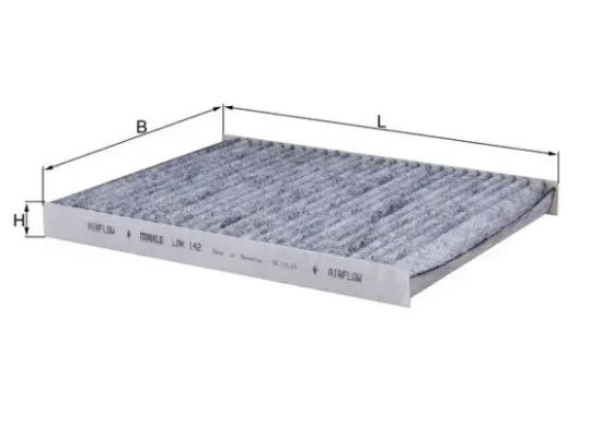 Filter, Innenraumluft KNECHT LAK 142 Bild Filter, Innenraumluft KNECHT LAK 142