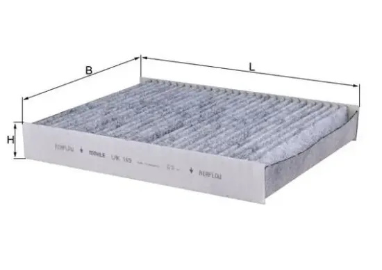 Filter, Innenraumluft KNECHT LAK 169 Bild Filter, Innenraumluft KNECHT LAK 169