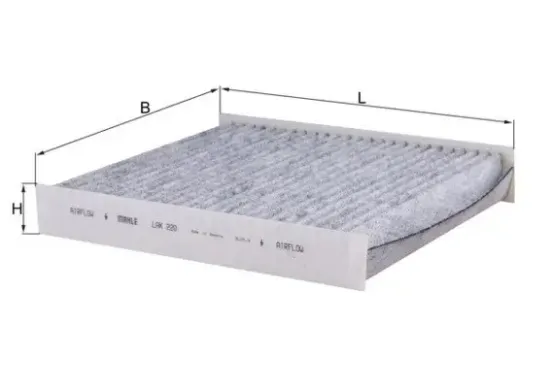 Filter, Innenraumluft KNECHT LAK 220 Bild Filter, Innenraumluft KNECHT LAK 220