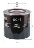 Ölfilter KNECHT OC 17