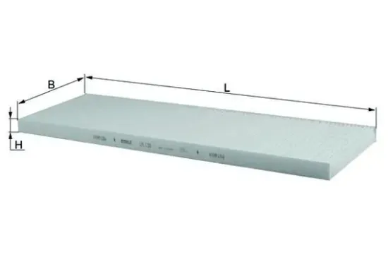 Filter, Innenraumluft KNECHT LA 123 Bild Filter, Innenraumluft KNECHT LA 123