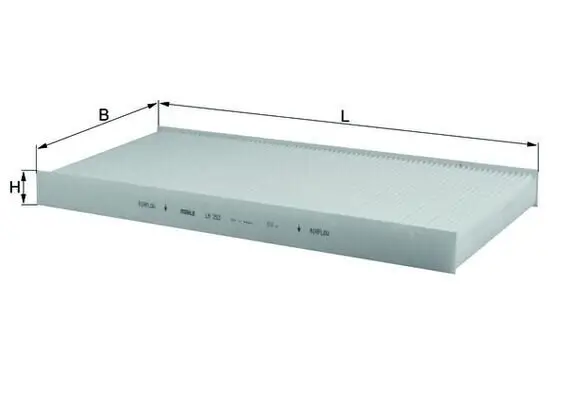 Filter, Innenraumluft KNECHT LA 252