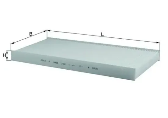 Filter, Innenraumluft KNECHT LA 252 Bild Filter, Innenraumluft KNECHT LA 252