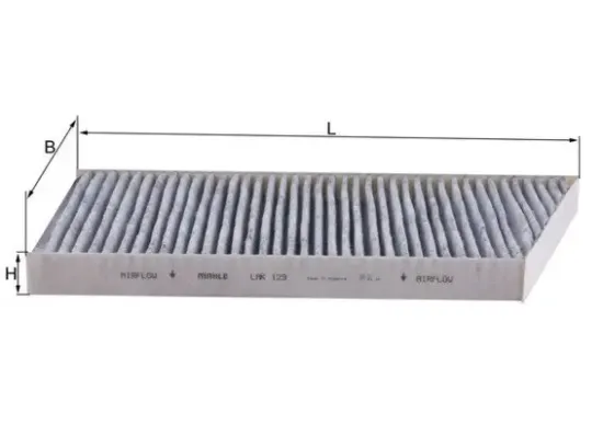 Filter, Innenraumluft KNECHT LAK 129 Bild Filter, Innenraumluft KNECHT LAK 129