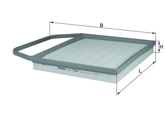 Luftfilter KNECHT LX 1564