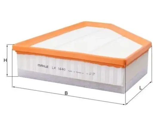 Luftfilter KNECHT LX 1640 Bild Luftfilter KNECHT LX 1640