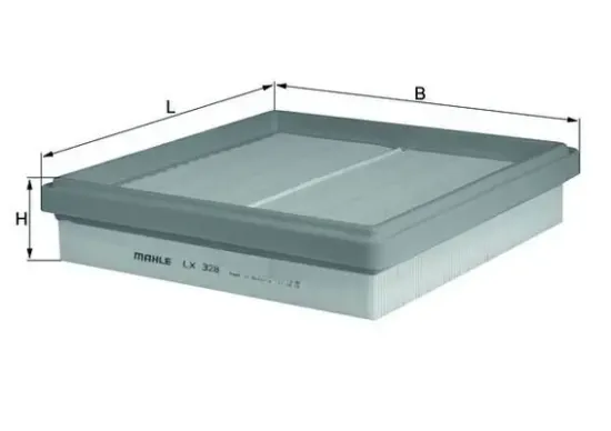 Luftfilter KNECHT LX 328 Bild Luftfilter KNECHT LX 328