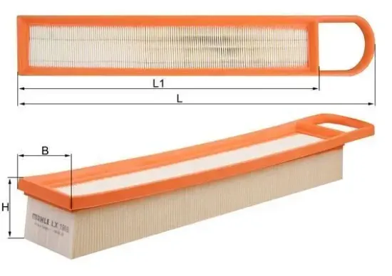 Luftfilter KNECHT LX 1969 Bild Luftfilter KNECHT LX 1969