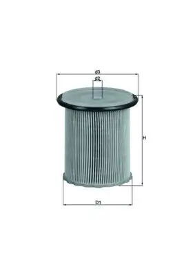 Kraftstofffilter KNECHT KX 74