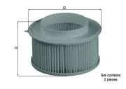 Filter, Innenraumluft KNECHT LA 15/S