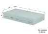 Filter, Innenraumluft KNECHT LA 168/S Bild Filter, Innenraumluft KNECHT LA 168/S