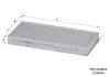 Filter, Innenraumluft KNECHT LA 356/S