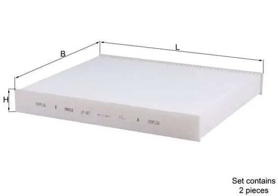 Filter, Innenraumluft KNECHT LA 467/S