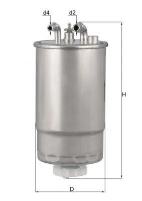 Kraftstofffilter KNECHT KL 568 Bild Kraftstofffilter KNECHT KL 568