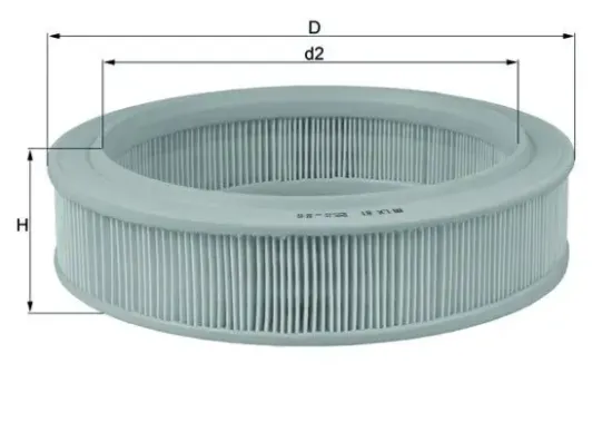 Luftfilter KNECHT LX 81 Bild Luftfilter KNECHT LX 81
