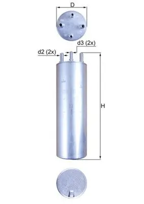 Kraftstofffilter KNECHT KL 229/11