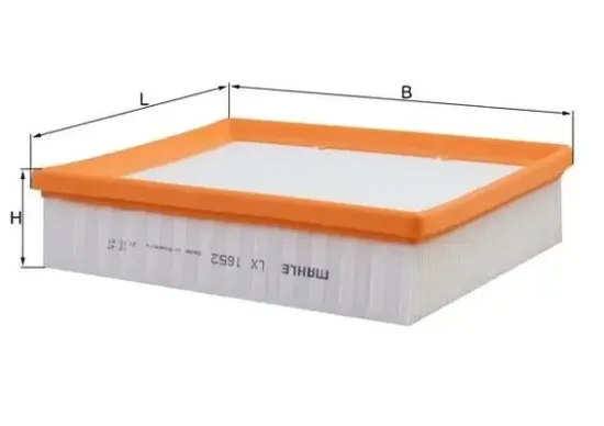 Luftfilter KNECHT LX 1652 Bild Luftfilter KNECHT LX 1652