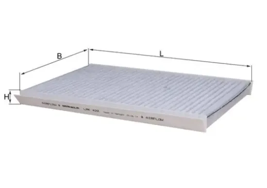 Filter, Innenraumluft KNECHT LAK 422 Bild Filter, Innenraumluft KNECHT LAK 422