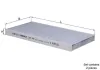 Filter, Innenraumluft KNECHT LAK 444/S Bild Filter, Innenraumluft KNECHT LAK 444/S