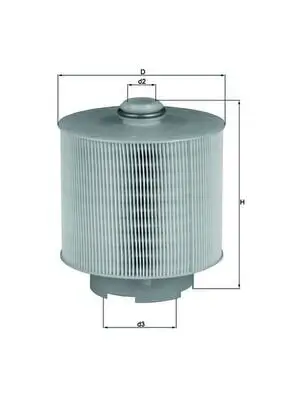 Luftfilter KNECHT LX 1006/1D Bild Luftfilter KNECHT LX 1006/1D