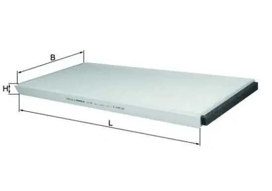 Filter, Innenraumluft KNECHT LA 62 Bild Filter, Innenraumluft KNECHT LA 62