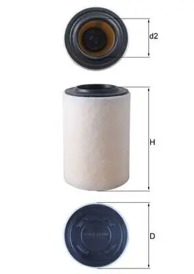 Luftfilter KNECHT LX 3286