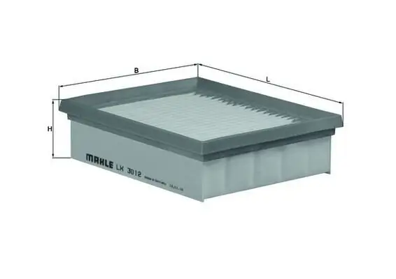 Luftfilter KNECHT LX 3012