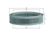 Luftfilter KNECHT LX 166