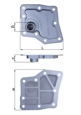 Hydraulikfilter, Automatikgetriebe KNECHT HX 259 Bild Hydraulikfilter, Automatikgetriebe KNECHT HX 259