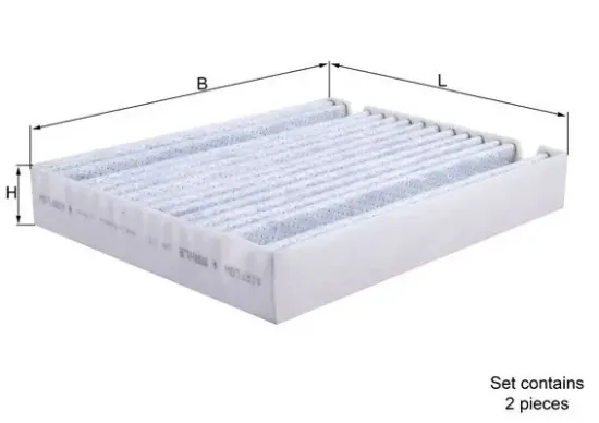 Filter, Innenraumluft KNECHT LAK 1151/S Bild Filter, Innenraumluft KNECHT LAK 1151/S