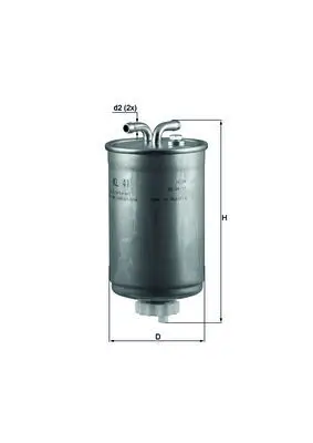 Kraftstofffilter KNECHT KL 41 Bild Kraftstofffilter KNECHT KL 41
