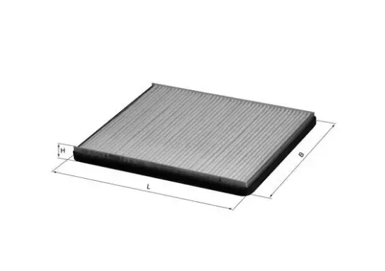 Filter, Innenraumluft KNECHT LA 143 Bild Filter, Innenraumluft KNECHT LA 143