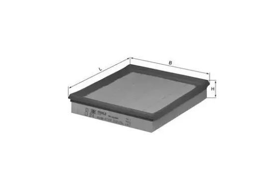 Luftfilter KNECHT LX 316 Bild Luftfilter KNECHT LX 316