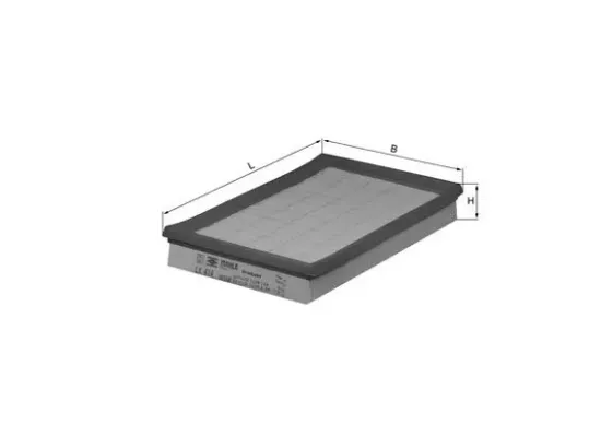 Luftfilter KNECHT LX 414 Bild Luftfilter KNECHT LX 414