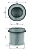 Luftfilter KNECHT LX 670
