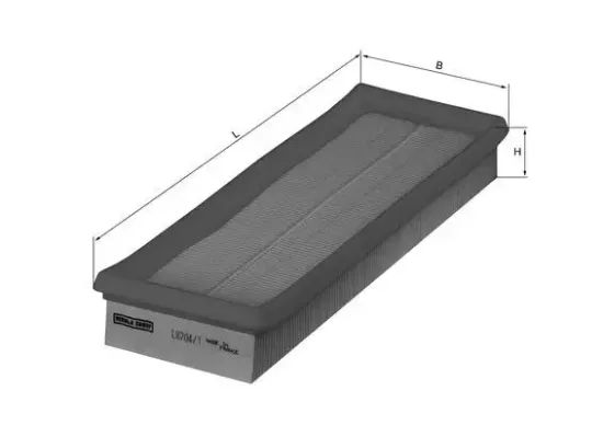 Luftfilter KNECHT LX 704/1 Bild Luftfilter KNECHT LX 704/1