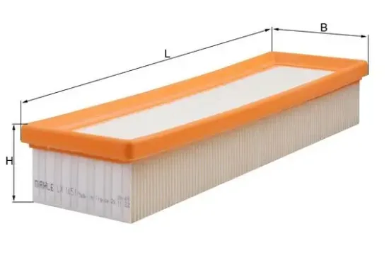 Luftfilter KNECHT LX 1451 Bild Luftfilter KNECHT LX 1451
