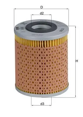 Ölfilter KNECHT OX 51 Bild Ölfilter KNECHT OX 51