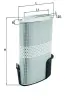 Luftfilter KNECHT LX 1009/6 Bild Luftfilter KNECHT LX 1009/6